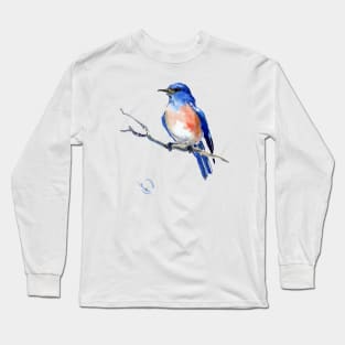 Blue bird Long Sleeve T-Shirt